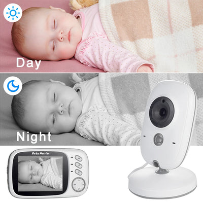 Baby LCD Trådlös Video Monitor Säkerhetskamera