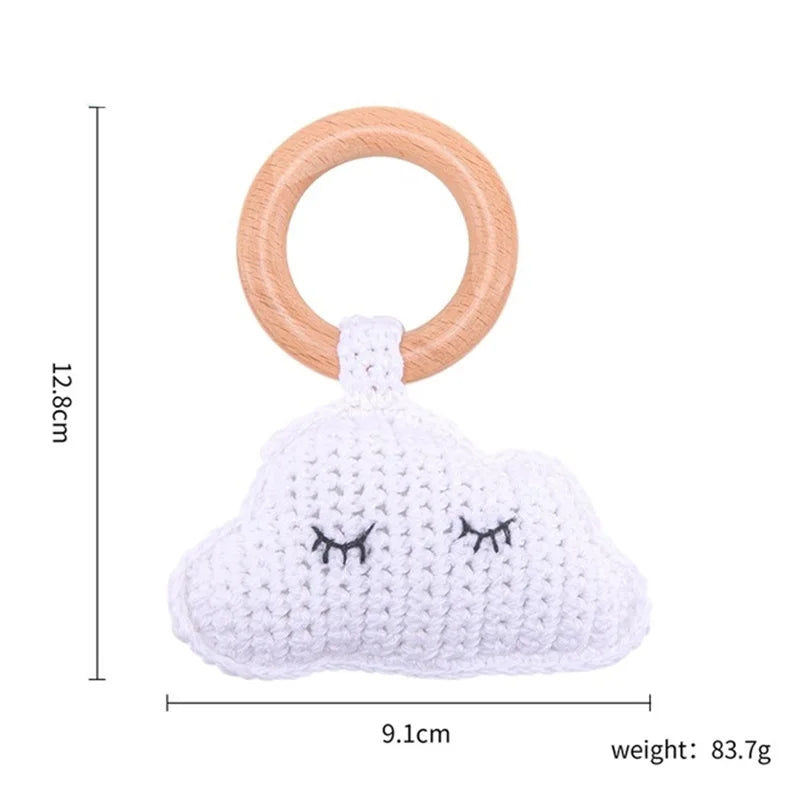 Baby Montessori Rattle Teething Toy