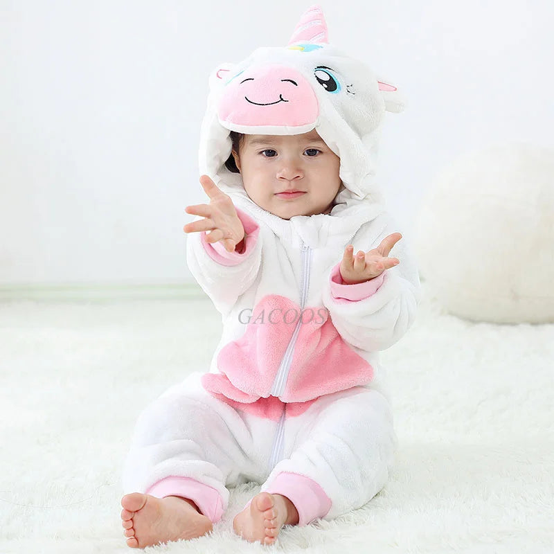 Baby Rompers Winter Kurumi Jumpsuit