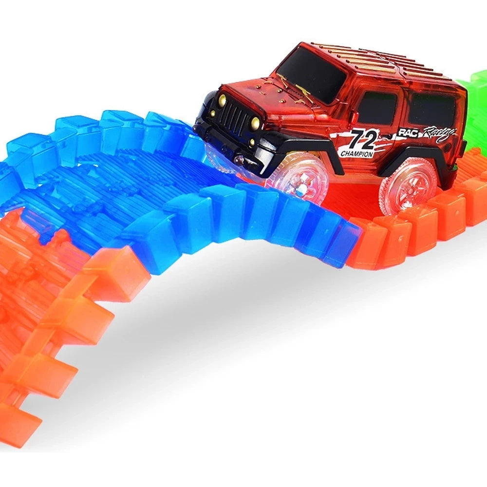 Kids Exciting DIY Flexible Track Toy