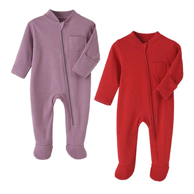 Baby Growing Infant Cotton Sleepsuits