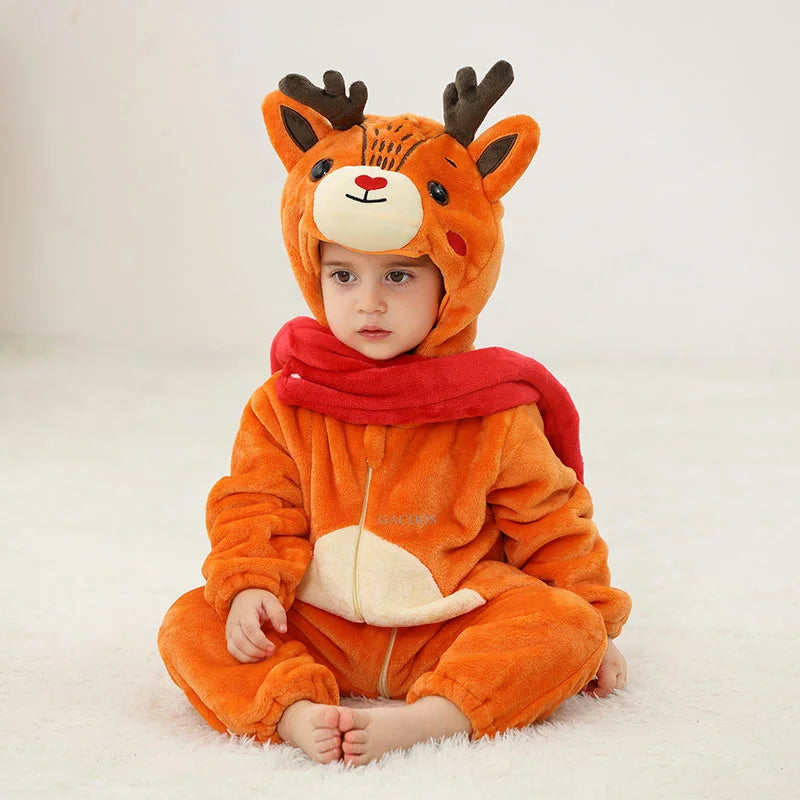 Baby Rompers Winter Kurumi Jumpsuit