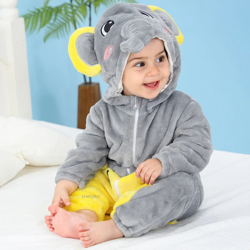 Baby Cute Dinosaur Costumes Romper