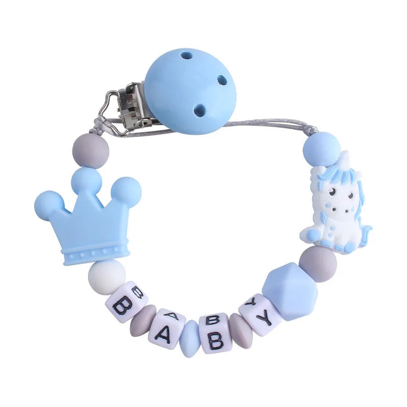 Baby Custom Name Pacifier Chain