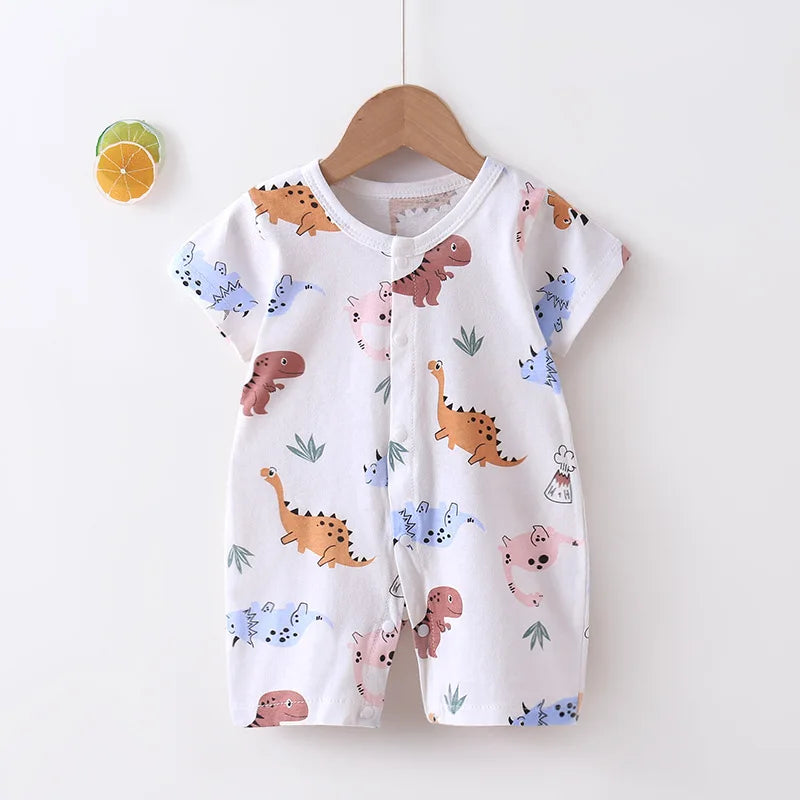 Baby Kurzarm-Onesies Kletter-Strampler