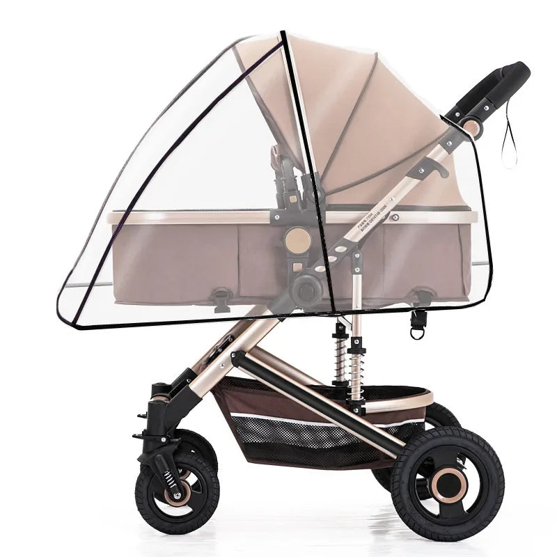 Baby Transparent Andas Regnskydd Barnvagn