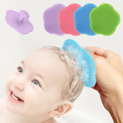 Kids Silicone Shampoo Bathing Brush