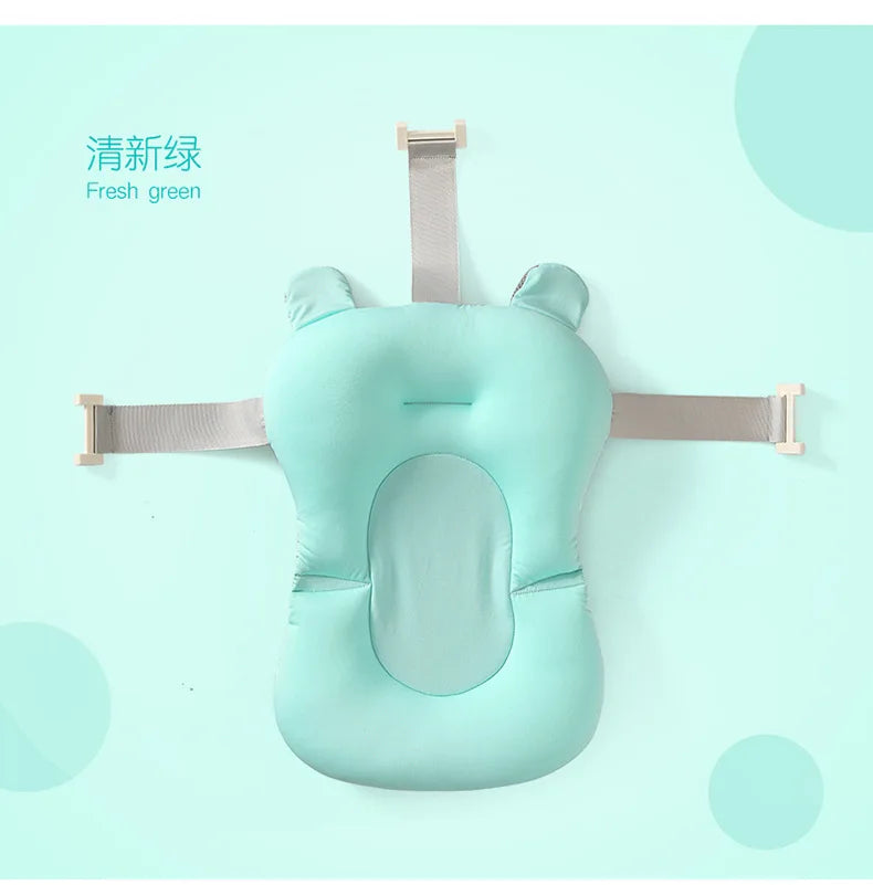 Baby Anti-Slip Soft Comfort Bathtub Pillow Seat