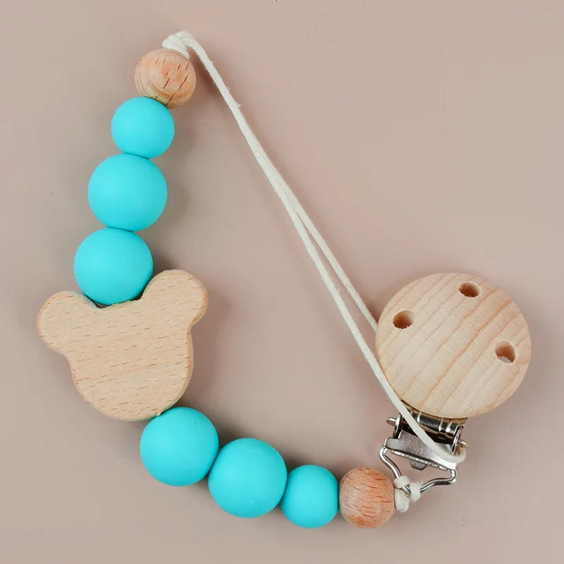 Baby Personalized Pacifier Clip Toy