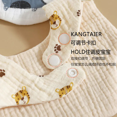 Baby Style Soft Cotton Feeding Bibs