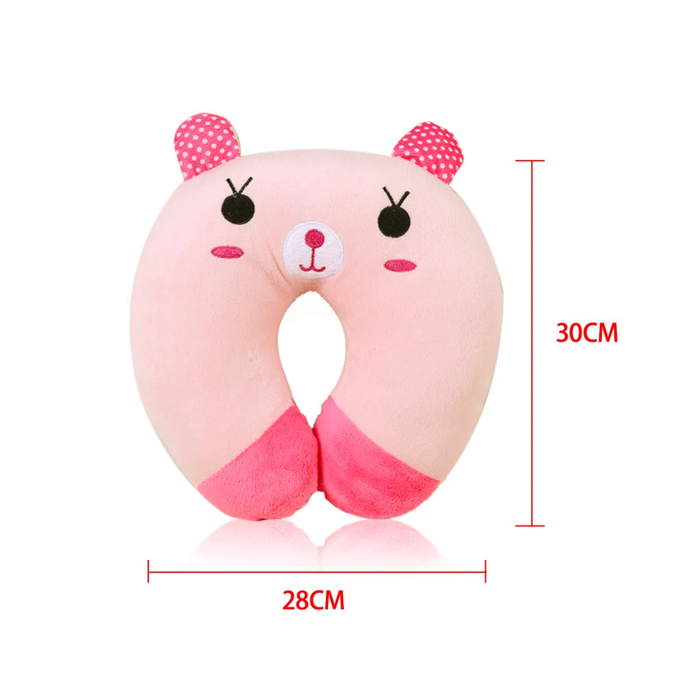 Baby Soft Plush Sleep Neck Protection Pillow