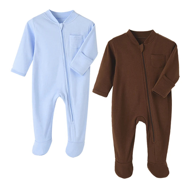 Baby Growing Infant Cotton Sleepsuits