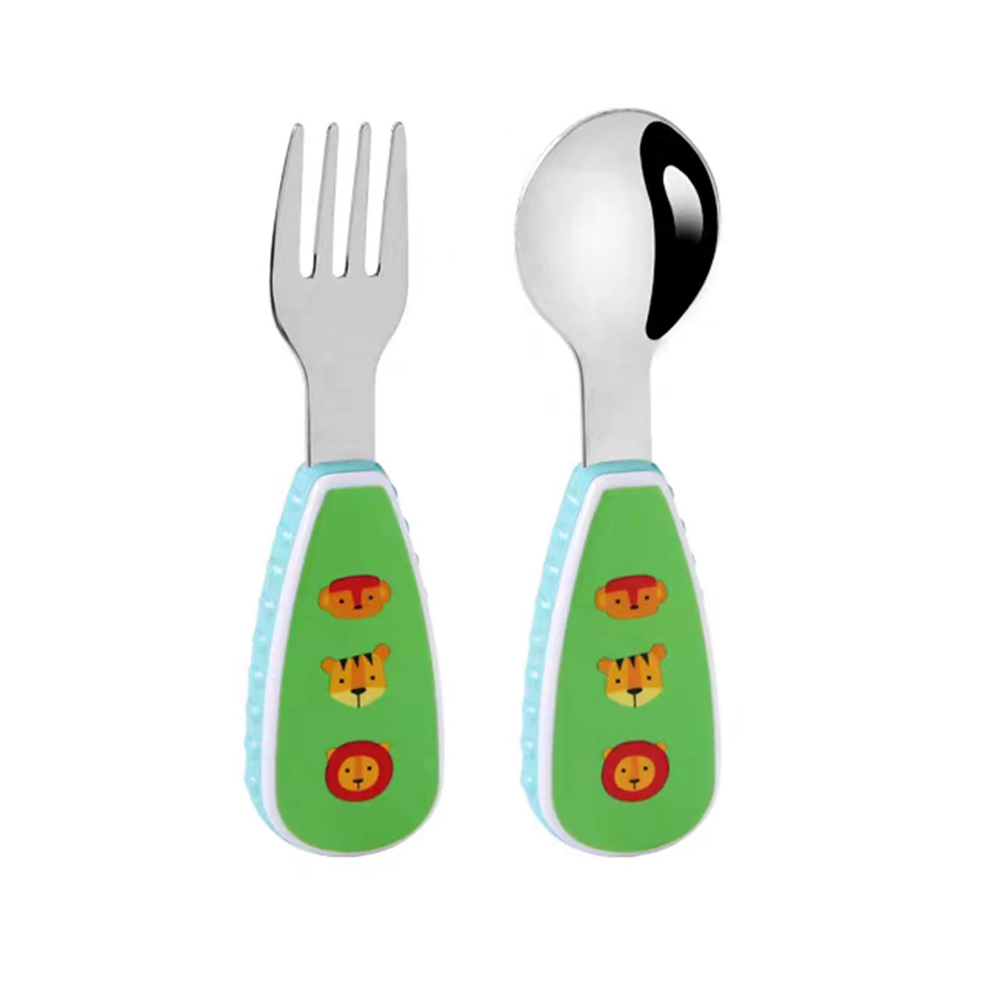 Children's Stainless Steel Spoon Fork Set