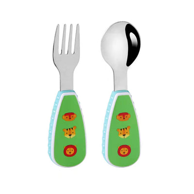 Children's Stainless Steel Spoon Fork Set