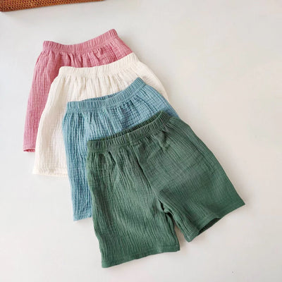 Children's Soft Breathable Capris Short