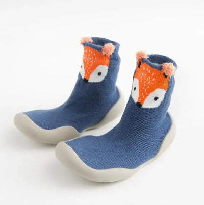 Rutschfeste, süße Babyschuhe mit Tiermotiv 