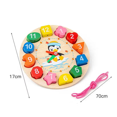 Kids Montessori Wooden Educational Games Toy