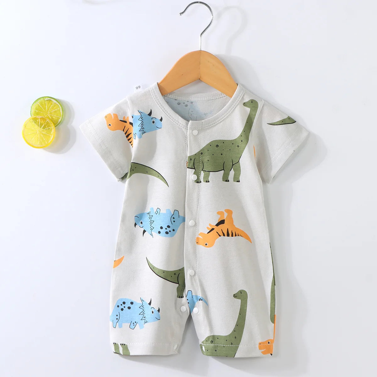 Baby Short-Sleeved Onesies Climbing Romper