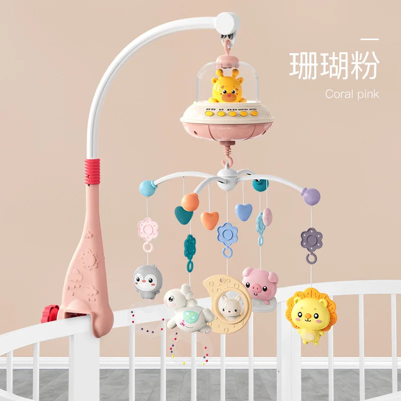 Baby Musical Crib Mobile Lights Music Toy