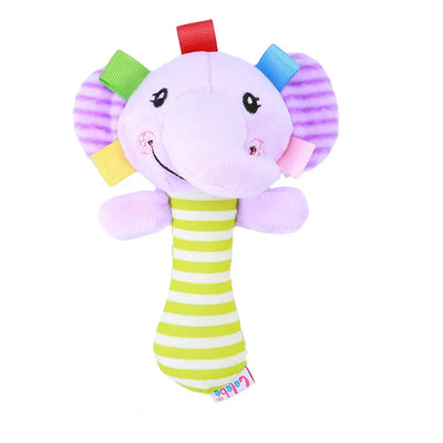 Baby Rattles Hand Grip Plush Toy