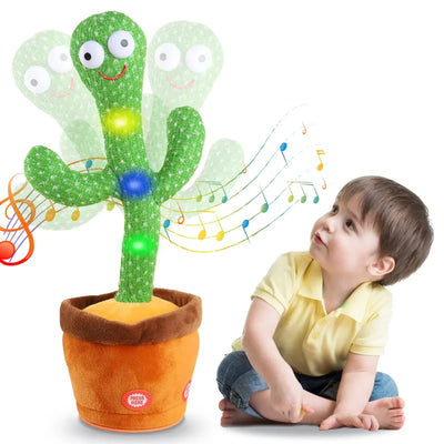 Kids Dancing Talking Cactus Toy