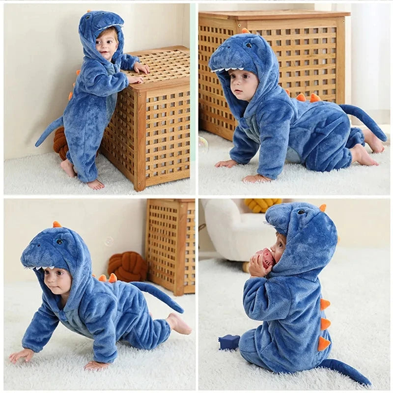 Baby Cute Dinosaur Costumes Romper