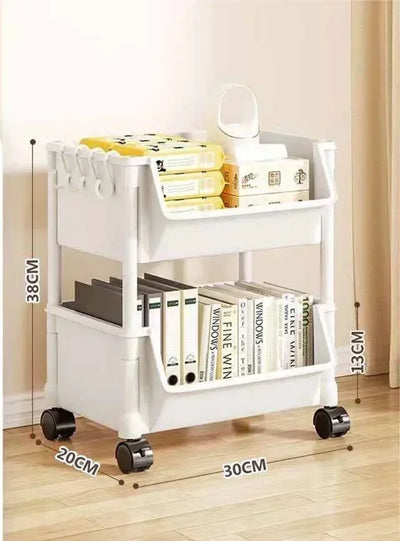 Baby Living Room Trolley Bookshelf