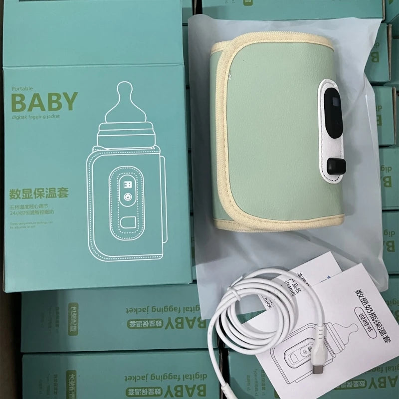 Tragbarer USB-Milchflaschenwärmer für Babys