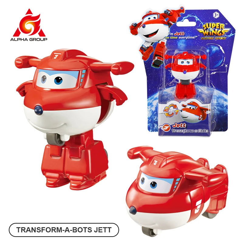 Kid Super Wings Mini Jett Figures Toy