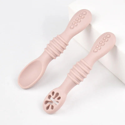 Baby Silicone Grinding Training Spoon