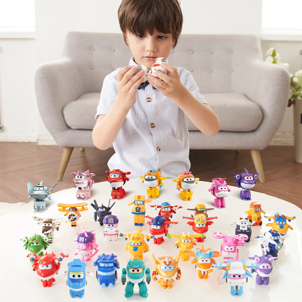 Kid Super Wings Mini Jett Figures leksak