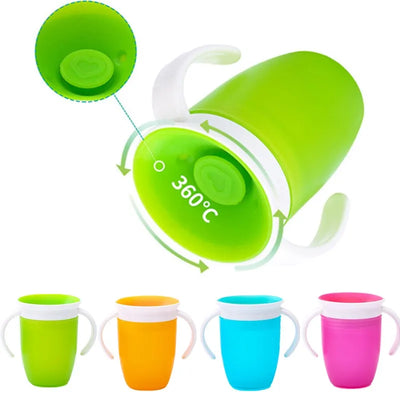 Baby Leakproof Silicone Drinking Learning Cup