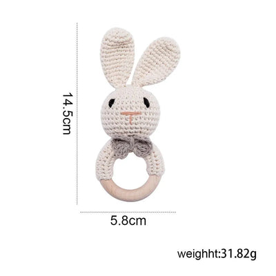 Baby Virkad Bunny Rattle Ring