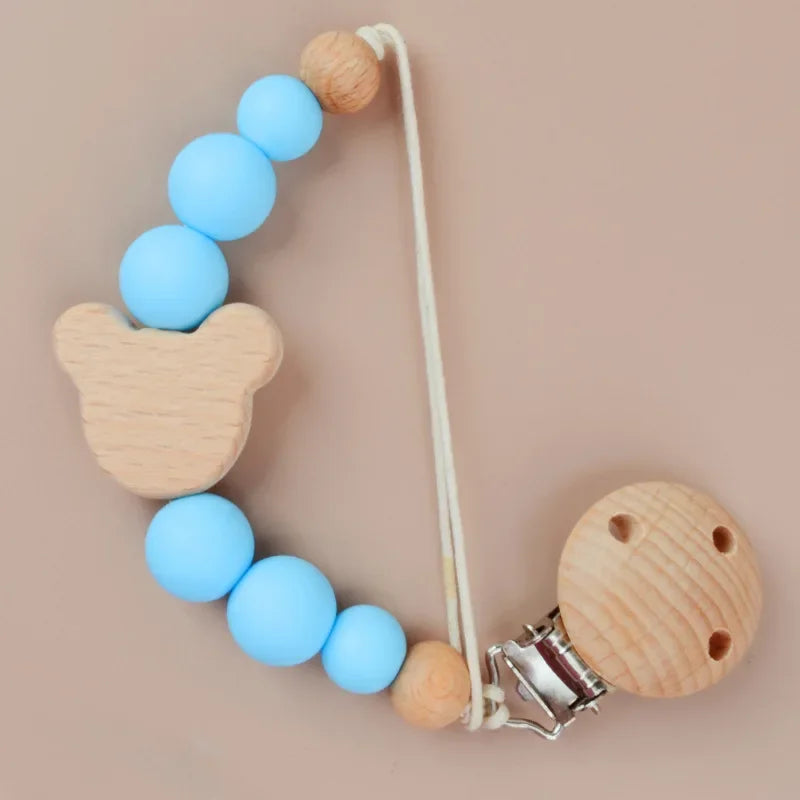 Baby Personalized Pacifier Clip Toy