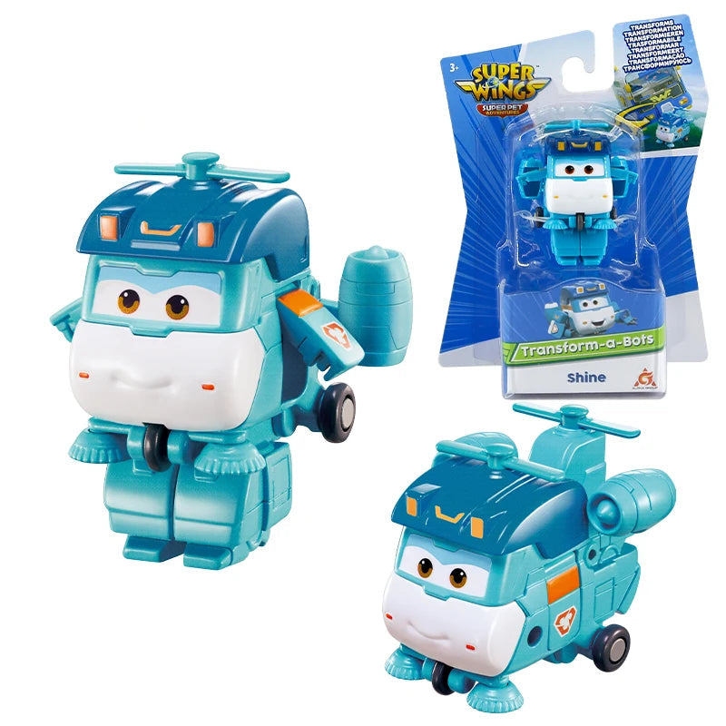 Super Wings Mini Jett Figuren Spielzeug für Kinder