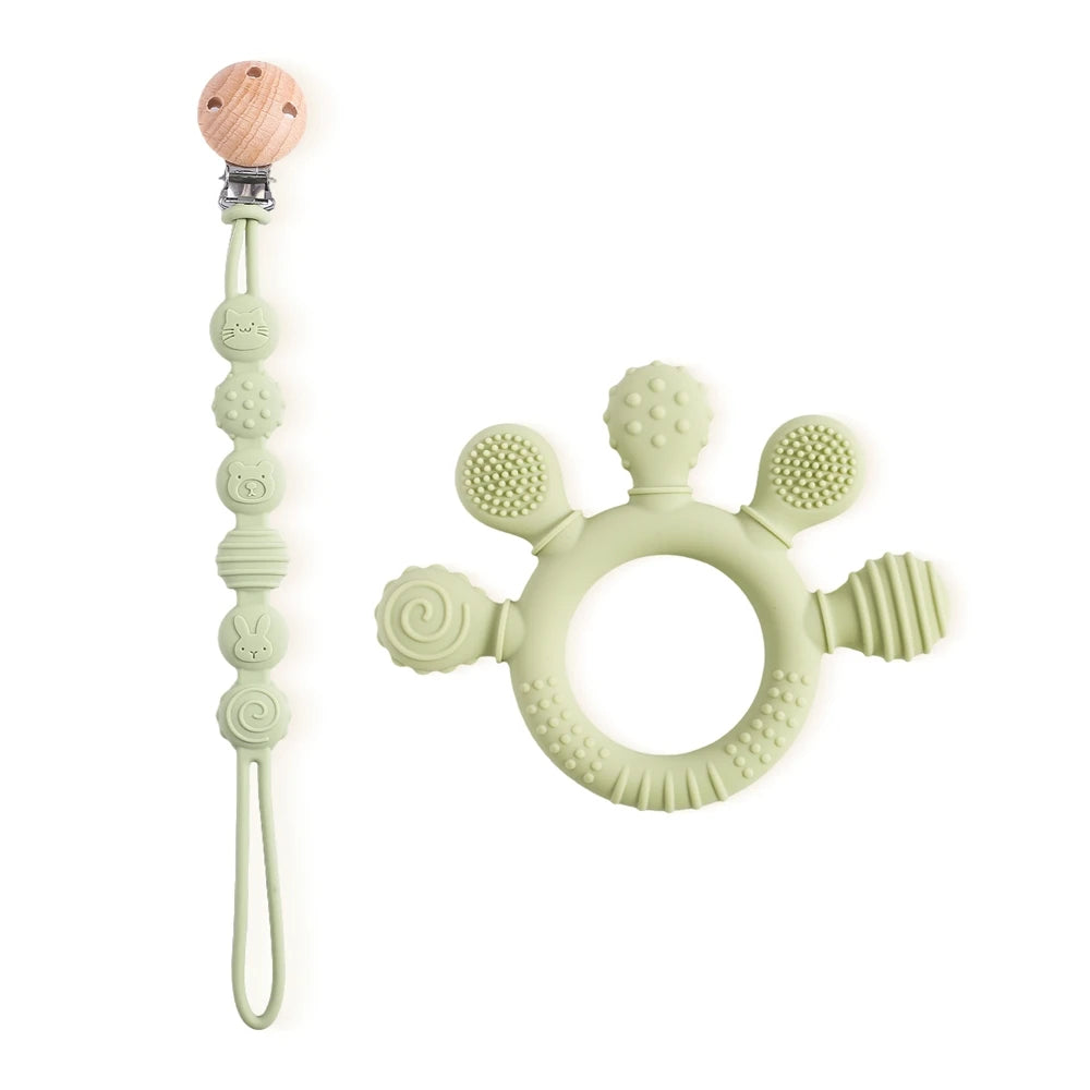 Baby Teething Ring Sensory Toy