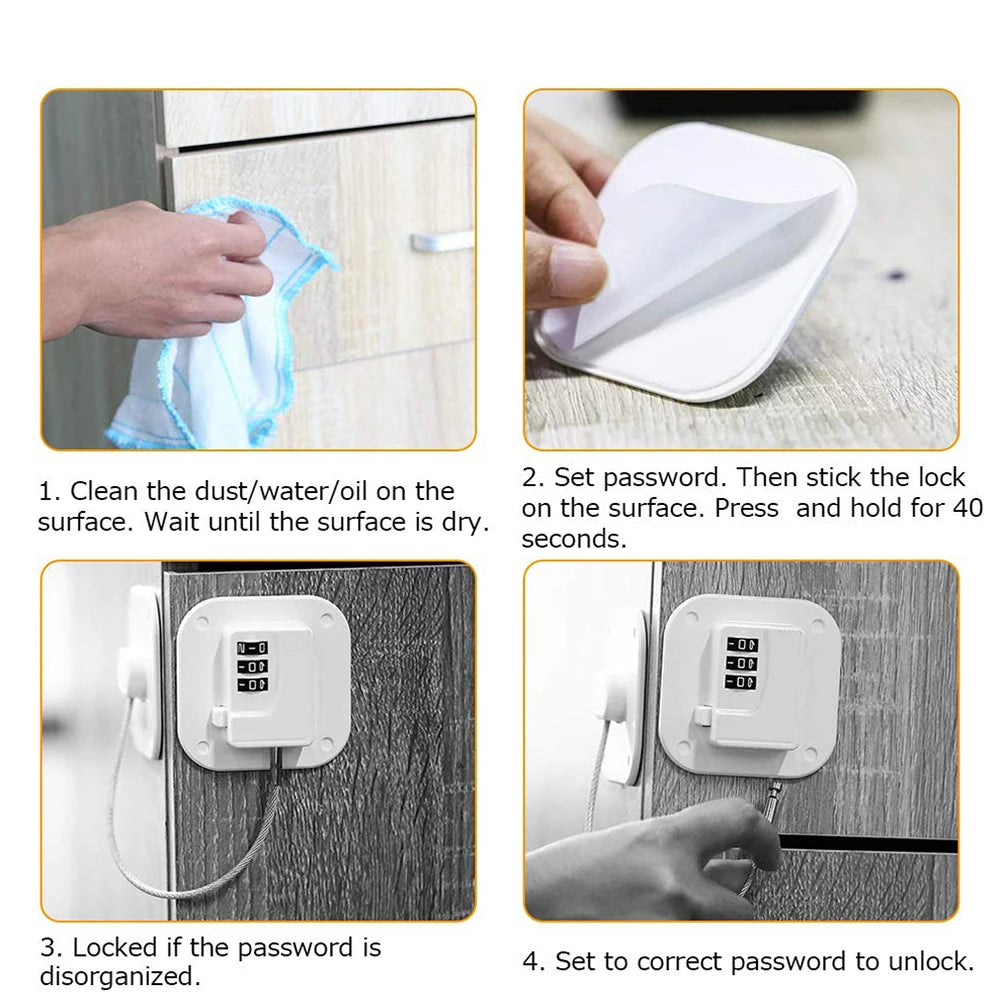 Baby Safety Refrigerator Lock