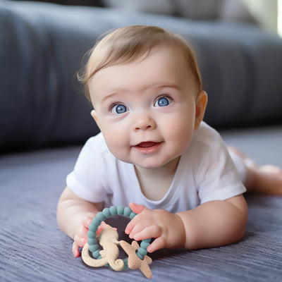 Baby Silicone Teether Ring