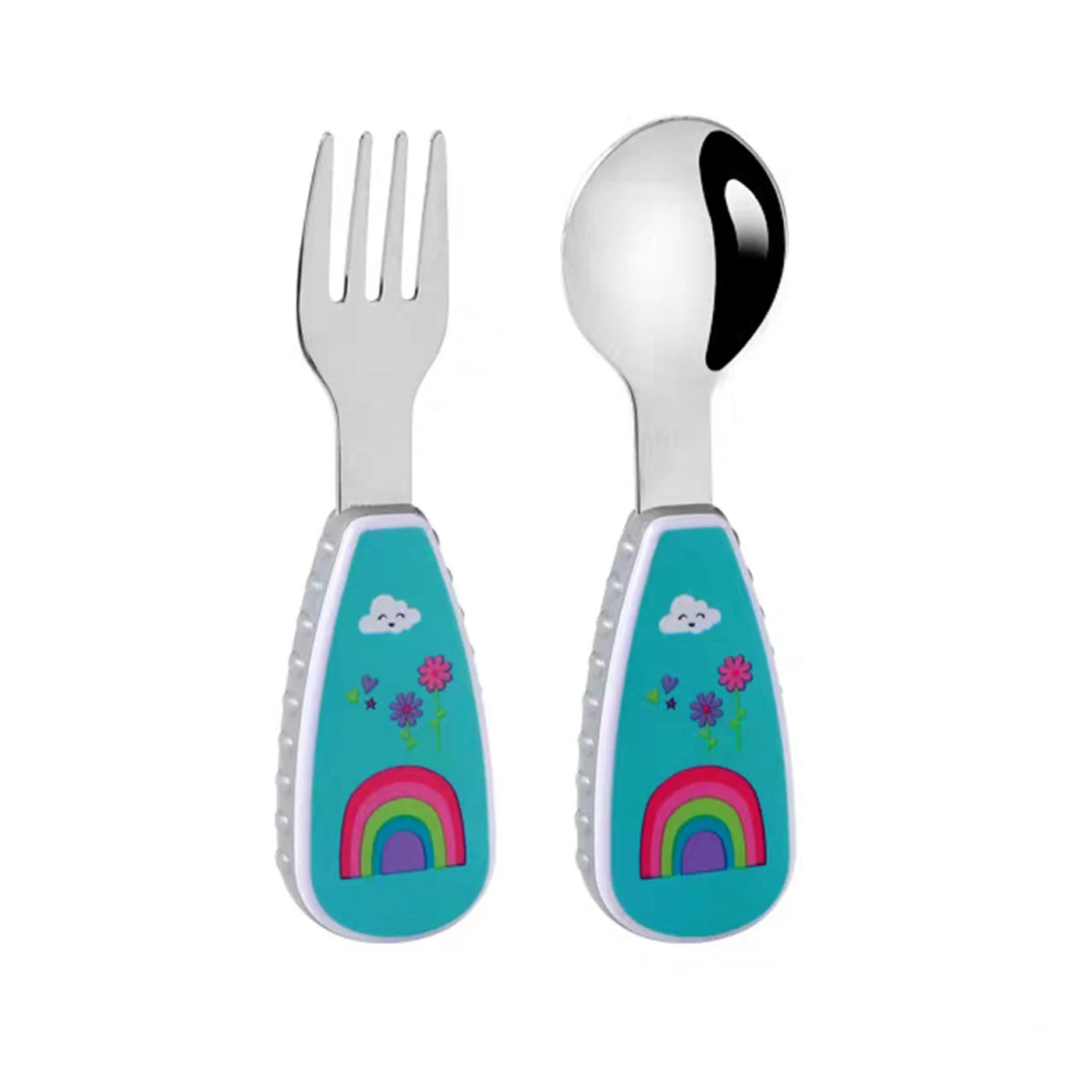 Children's Stainless Steel Spoon Fork Set