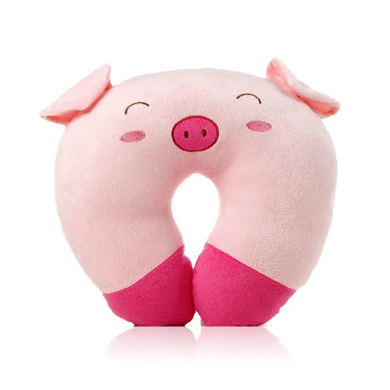 Baby Soft Plush Sleep Neck Protection Pillow