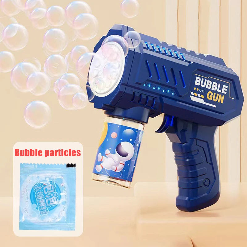 Kids Fully Automatic Rocket Bubble Gun