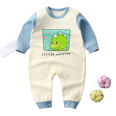 Baby Cartoon Pyjamas Småbarn Jumpsuit