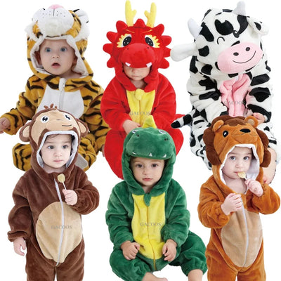 Baby Cute Dinosaur Costumes Romper