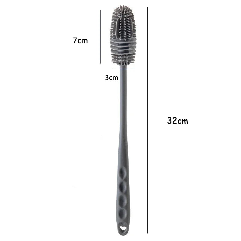 Baby Silicone Milk Bottle Cleaning Brush