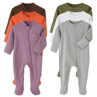 Baby Growing Infant Cotton Sleepsuits