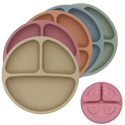 Baby Safe Silicone Dining Plate