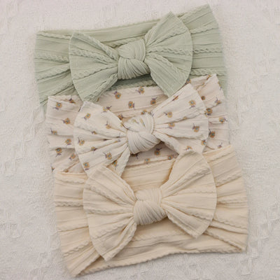 Baby Lot Bows Elastic Hair Band