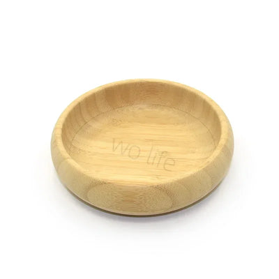 Children Natural Bamboo Tray Bowl Set