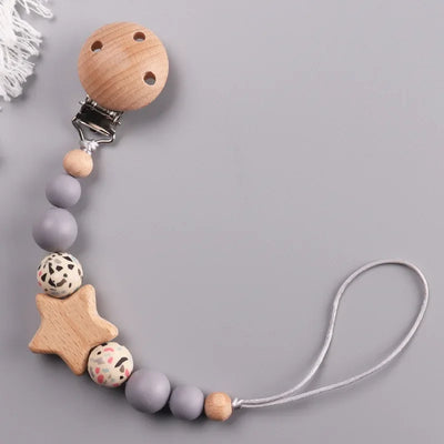 Personalisiertes Schnullerclip-Spielzeug für Babys