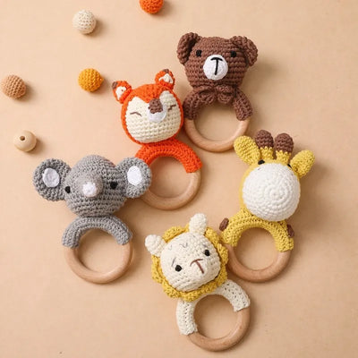 Baby Virkad Bunny Rattle Ring